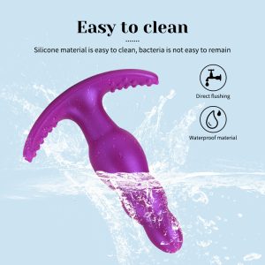 Hybrid Metal-Silicone Anal Expander - Dual Material Plug for Temperature Play & Comfort