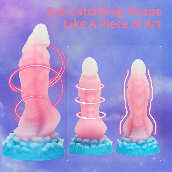 Ultra-Realistic Dildo - Lifelike Silicone Penis for Women with Suction Base - Image 3