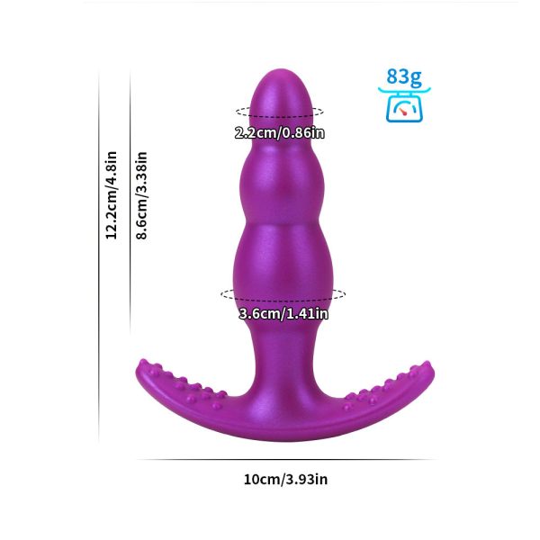 Hybrid Metal-Silicone Anal Expander - Dual Material Plug for Temperature Play & Comfort - Image 6