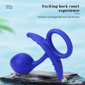 Textured Bead Anal Trainer - Graduated Silicone Plug for Progressive Stimulation