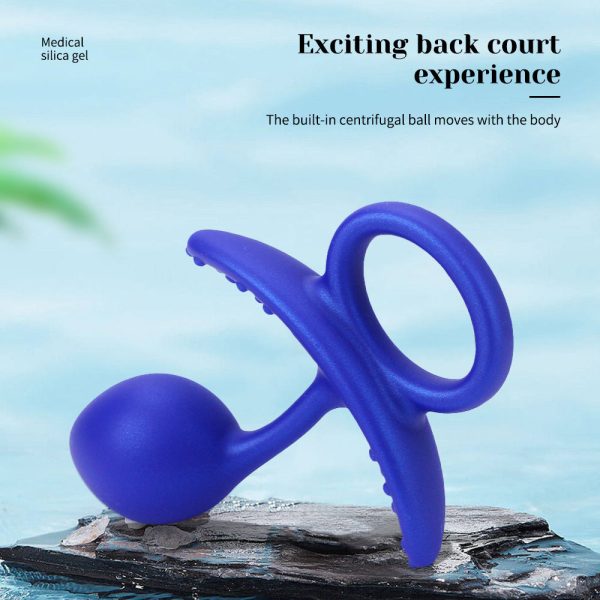 Textured Bead Anal Trainer - Graduated Silicone Plug for Progressive Stimulation