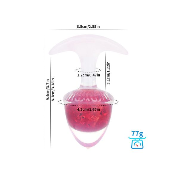 Liquid Silicone Crystal Butt Plug - Image 16