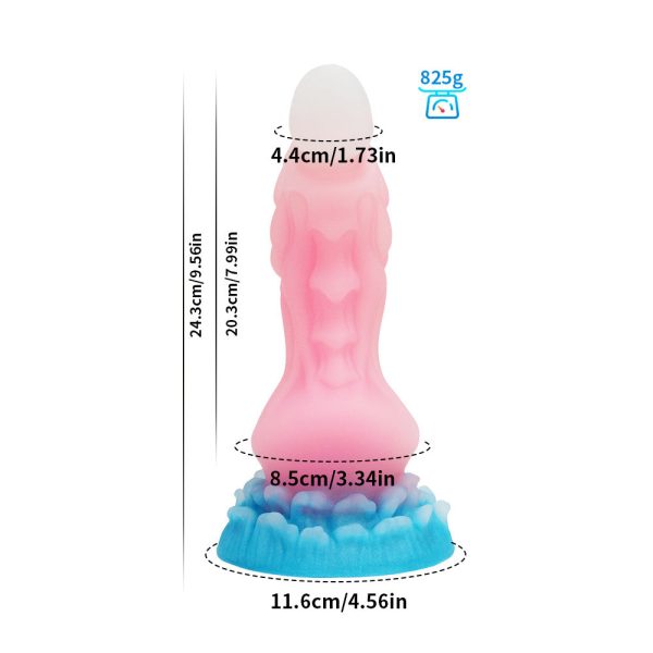 Color-Changing Silicone Anal Wand - Textured Surface for Progressive Stimulation & Temperature Play - Image 12