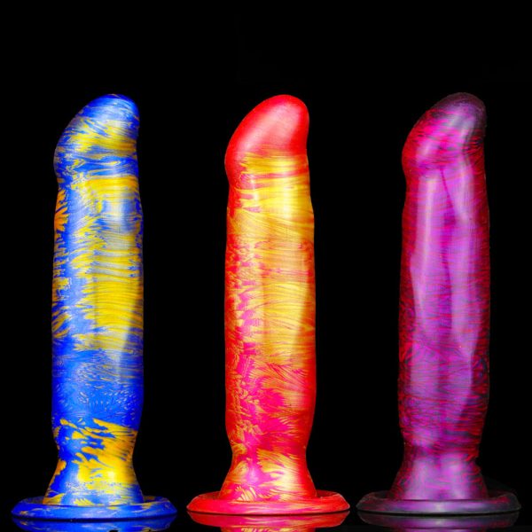 Multicolor Liquid Silicone Anal Plug