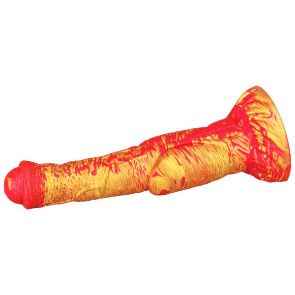 Realistic Multicolor Silicone Dildo - Image 5