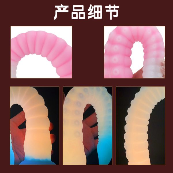 Long Tail Liquid Silicone Anal Plug - Wearable Butt Plug for Stealthy Outdoor Play - Image 3