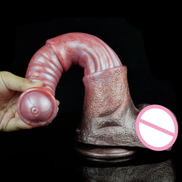 Soft Silicone Anal Dildo with Strong Suction Cup for Hands-Free - Image 6