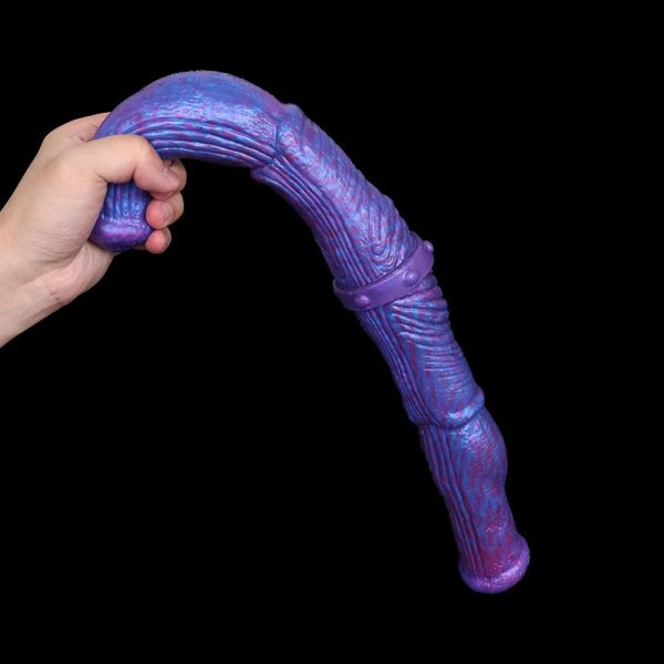Super Long Anal Plug 18.8'' Horse Dildo Double Head Animal Penis - Image 8