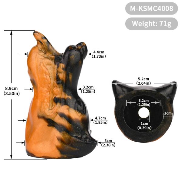 Akainu Fantasy Dog Sex Gag Leather Belt Mouth Plug - Image 6