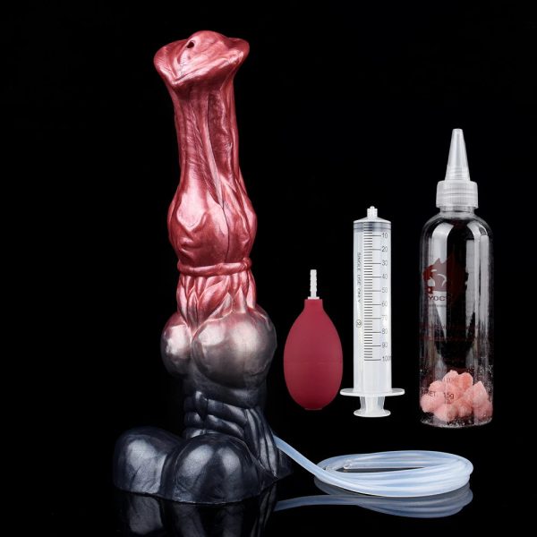 Silicone Horse Dildo With Squirting Function Fantasy Realistic Masturbators - Image 13