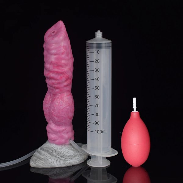 Animal Long Horse Dildo Wolf Dog Knot Squirting Ejaculation Fake Penis Anal Sex Toy - Image 9