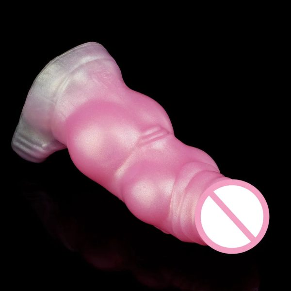 Fantasy Dragon Silicone Penis With Ring Soft Enlargement Delayed Ejaculation - Image 2