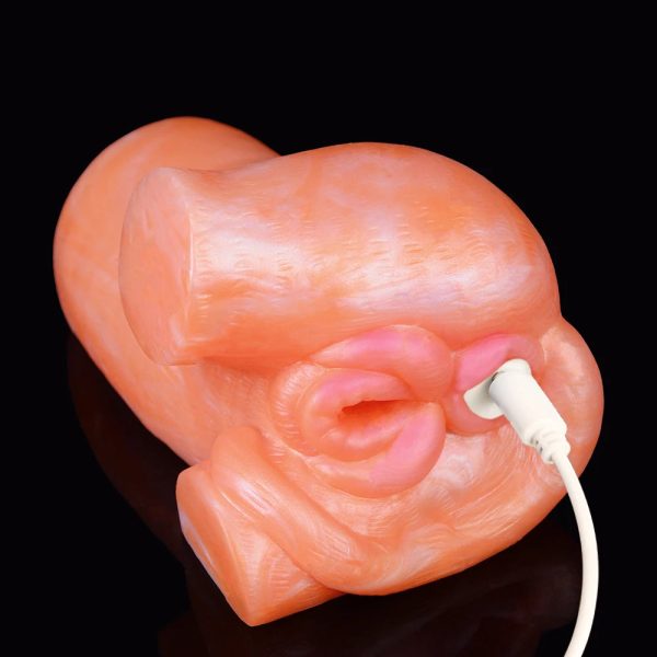 Soft Liquid Silicone Realistic Cat Male Masturbator Sex Toys - Image 3