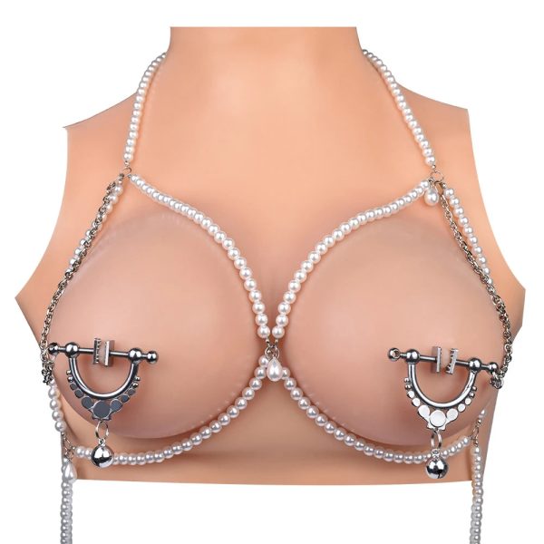 Stainless Steel Body Chain Clamps Clips Stainless Steel Adjustable Nipple - Image 8