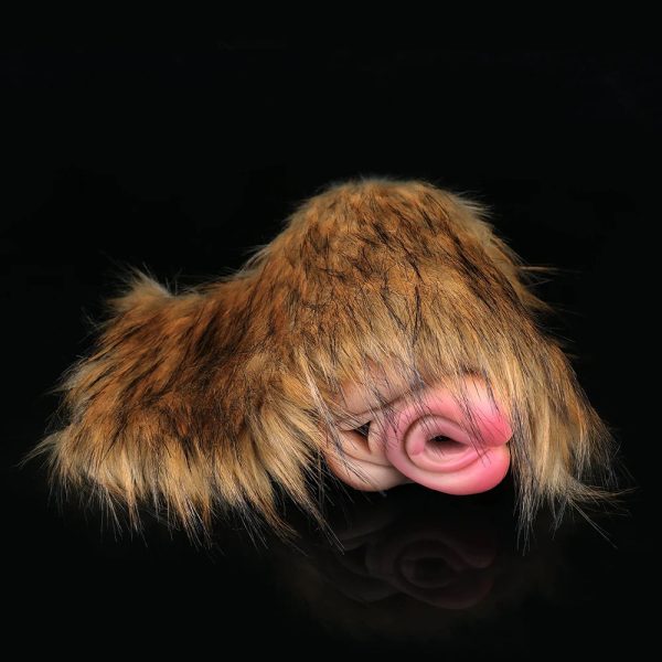 Animal Fur Lifelike Soft and Fleshy Texture Silicone Pocket Pussy - Image 4