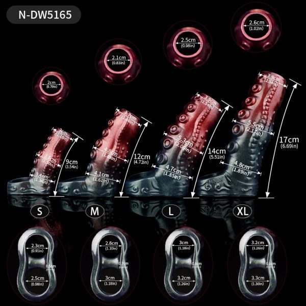 Fantasy Octopus Super Large Penis Enlargement Sleeve Male Masturbation - Image 6