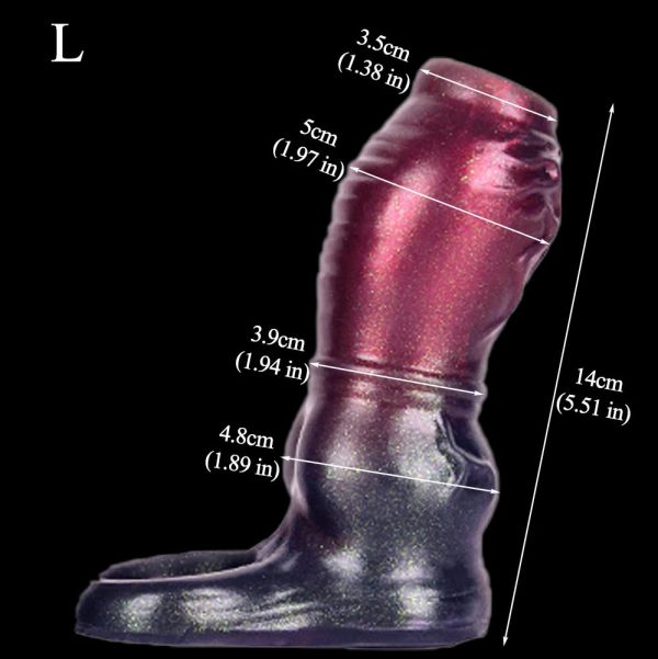 Animal Cock Cover Fantasy Dick Sheath Dildo Enlargement Sex Toy - Image 9