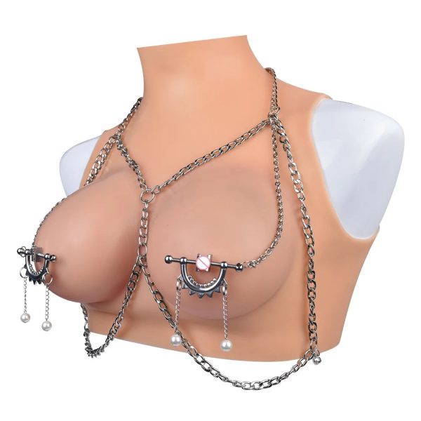 Stainless Steel  Nipplerings Piercings Adjustable Clip On Nipple Rings Stimulator - Image 9