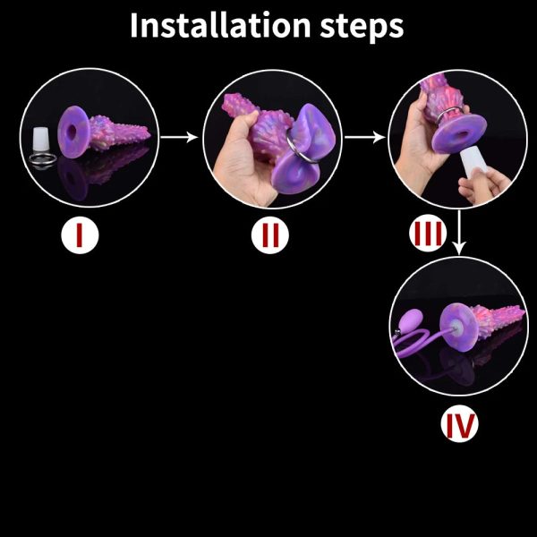 Soft Silicone Ovipositor Dildo Lay Eggs Anal Plug G Spot Stimulate Vaginal Balls - Image 5