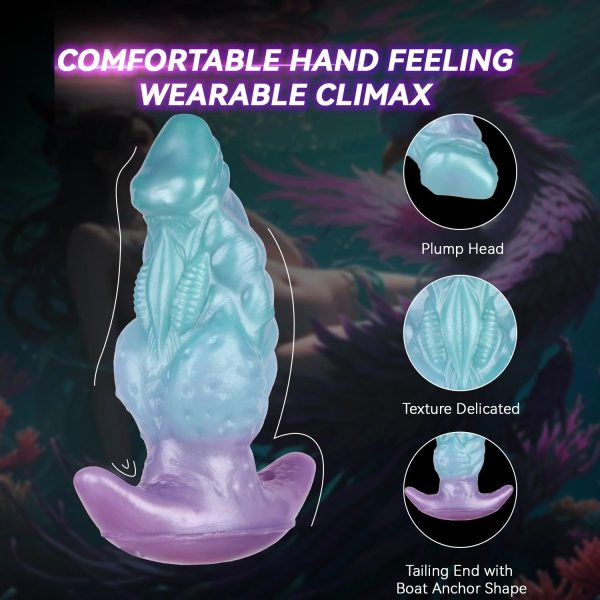 Fantasy Deep Sea Animal Butt Plug Fetish Cthulhu Design Simulated Penis - Image 3