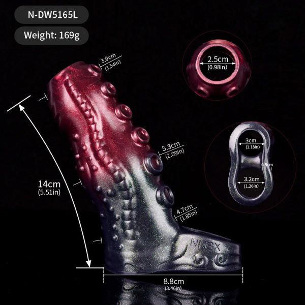 Fantasy Octopus Super Large Penis Enlargement Sleeve Male Masturbation - Image 9