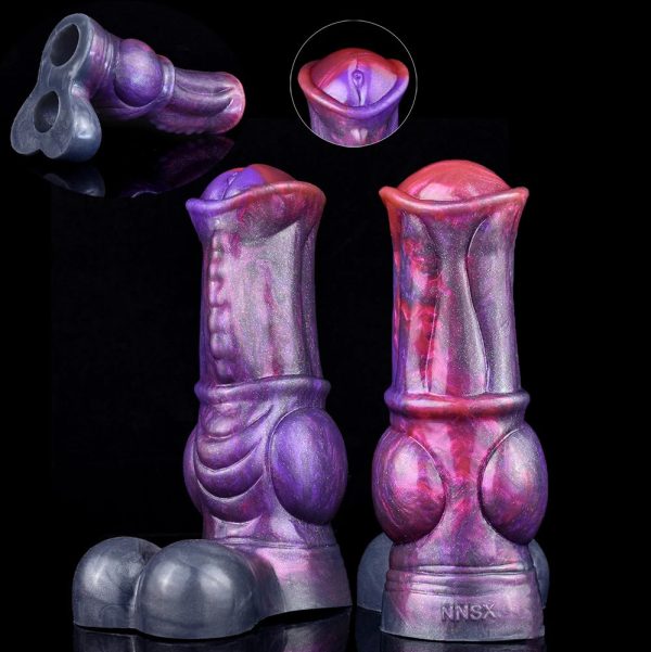 Penis Sleeve Monster Dildo Cover Condoms Penis Extension - Image 6