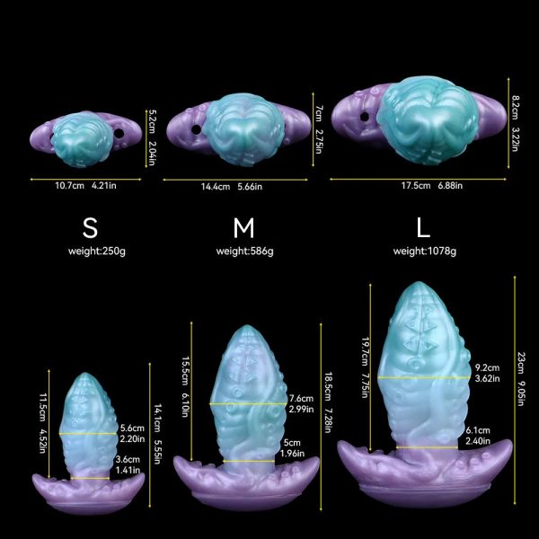 Anal Plug - Silicone Fantasy Octopus Tentacle Toy Couple Sex Game Tools - Image 6