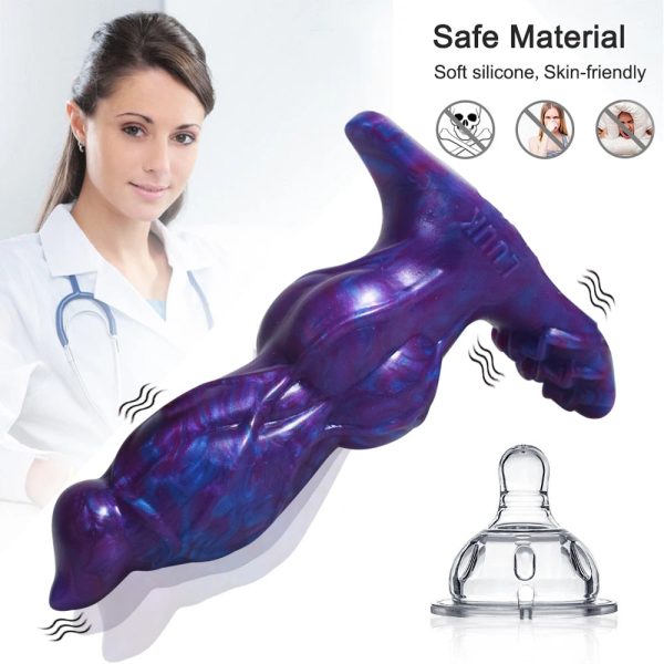 Wireless Remote Vibrator Wearable Monster Dildo Prostate Massager Masturbator - Image 2