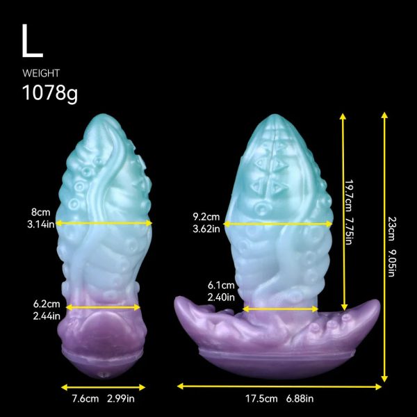 Anal Plug - Silicone Fantasy Octopus Tentacle Toy Couple Sex Game Tools - Image 19