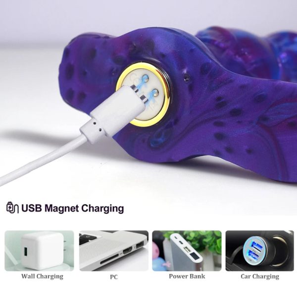 Wireless Remote Vibrator Wearable Monster Dildo Prostate Massager Masturbator - Image 3