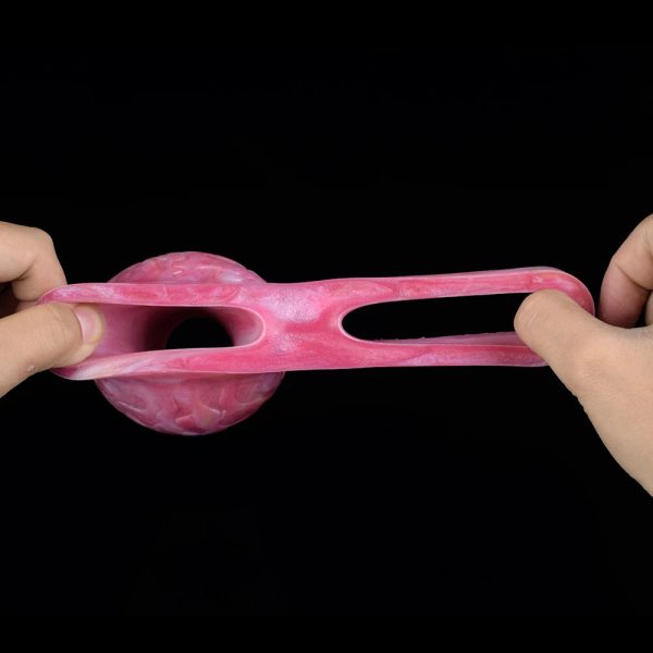 Men's Silicone Condom With Clip Men's Penis Enlargement Condom - Image 5