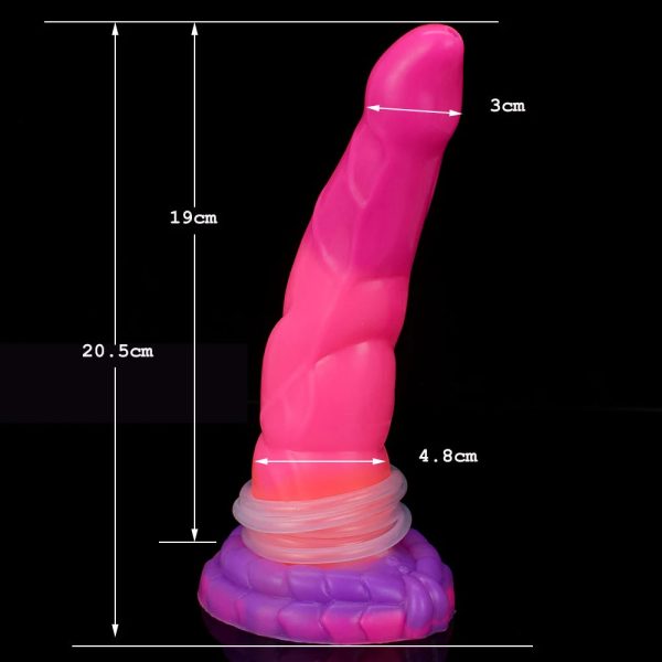 Animal Fantasy Dildo Massage Ejaculation Penis with Strong Sucker - Image 3