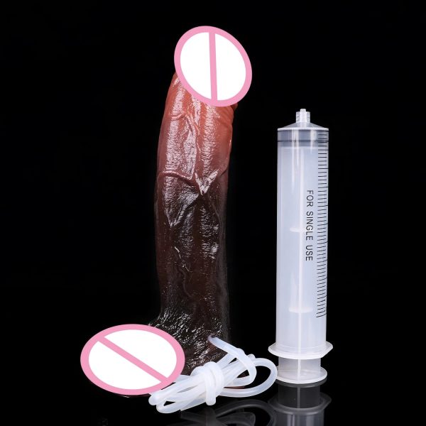 Black Realistic Silicone Dildo Beginner Dildo for G Spot - Image 11