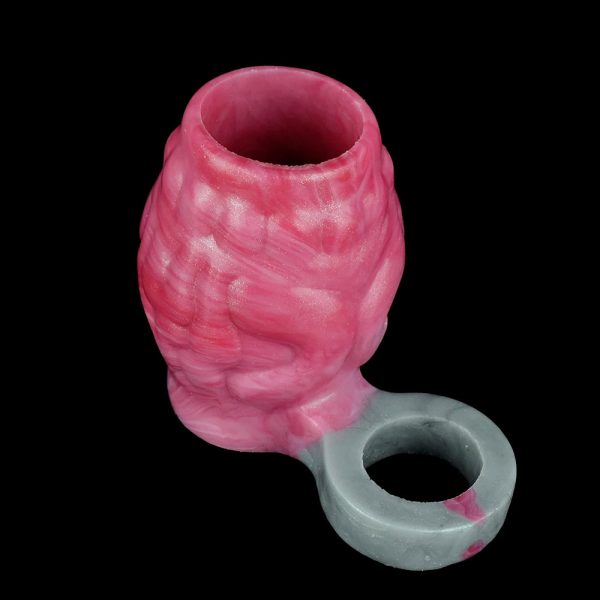 Male Penis Enlargement Sleeve With Anti-drop Ring - Image 2