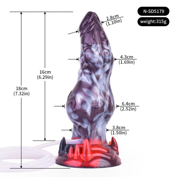 Erotic Ejaculation Anal Plug Stimulating Butt Dildo Masturbator - Image 6