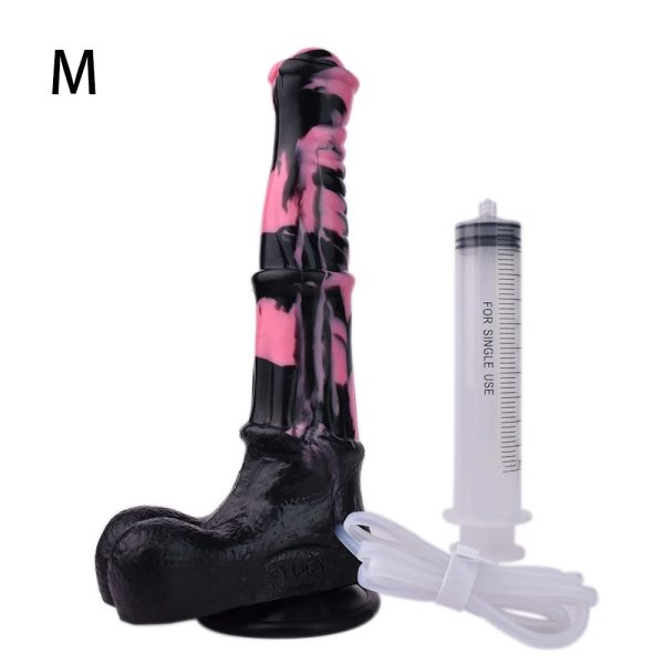 Two Sizes Water Spray Big Thick Dildo Sex Toy for Women - Image 10