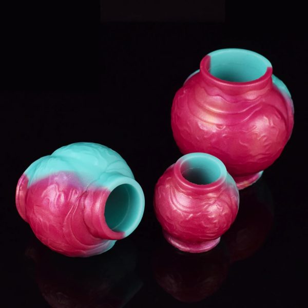 Large Dog Knot Dildo Penis Sleeve Silicone Male Cock Enlargement Cock Ring Dick - Image 3