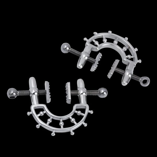 Nipple Clips Chain with Non Piercing Breast Nipple Clamps Sexy Nipple - Image 2