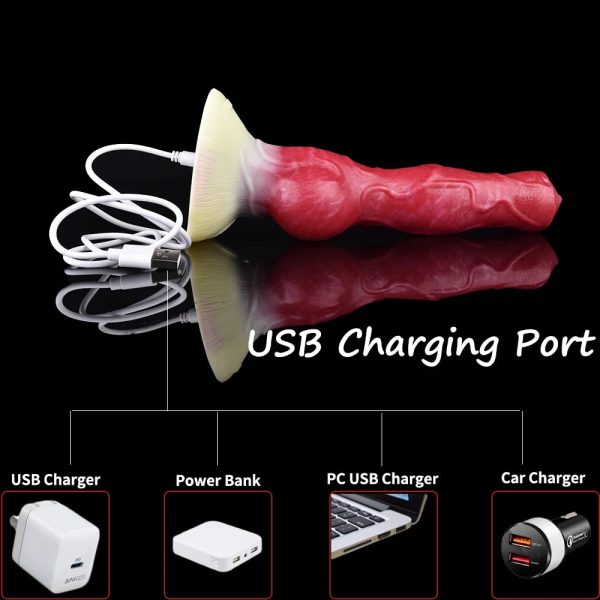 Animal Dog Knot Dildo Wireless Sex Toys For Women - Image 5