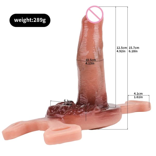 Remote Control Realistic Dildo Vibrator Sit and Ride Prostate Massager Vibrating Butt Plug - Image 6