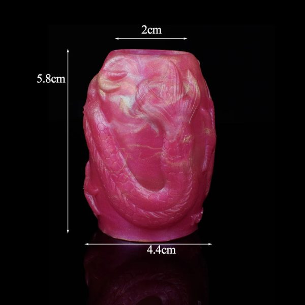 Men's Penis Enlargement Sleeve Fantasy Dragon Soft Liquid Silicone Penis - Image 10