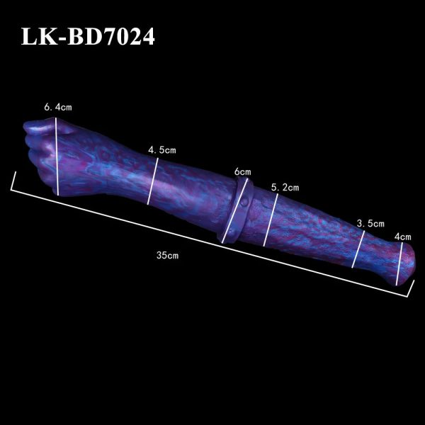 Blue Demon G-Spot Lesbian Dildo Double Head Prostate Massager Anal Plug - Image 17