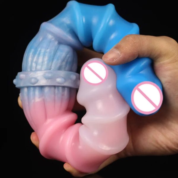 Double Ended Anal Plug For Masturbation Male Anal Plug Female Masturbator - Image 4