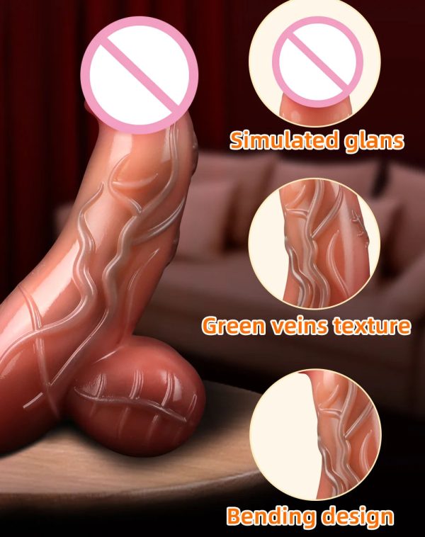 Realistic Dildo Vibrator Heating Big Penis Massager Masturbator Sex Toys - Image 4