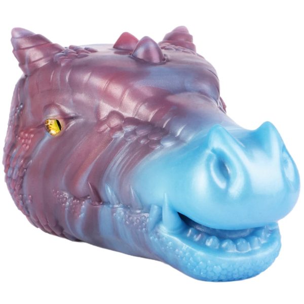 Penis Exerciser Fetish Dragon Head Liquid Silicone Fantasy Dragon Penis - Image 8