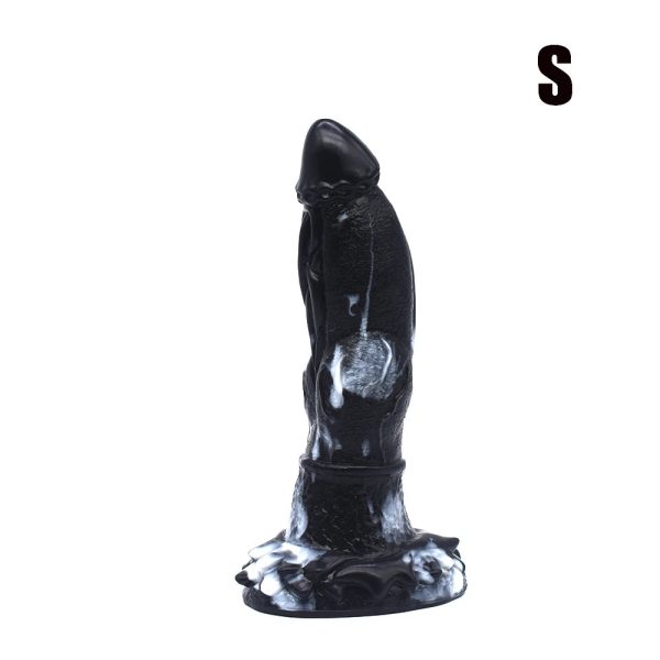 Fantasy Dildo with Knot Silicone Animal Sex Toys Wolf Dog Realistic Penis - Image 7