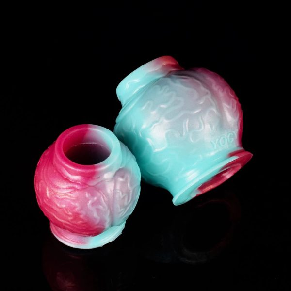Large Dog Knot Dildo Penis Sleeve Silicone Male Cock Enlargement Cock Ring Dick - Image 4