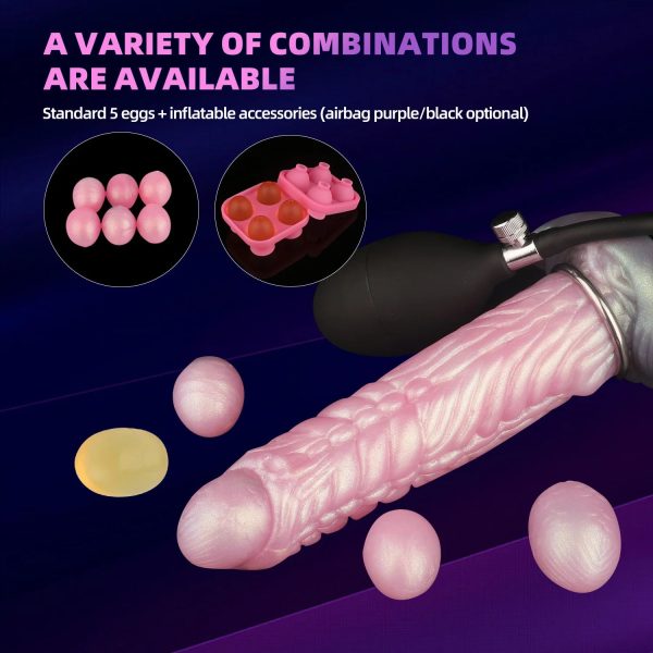 3 Sizes Soft Silicone Fantasy Ovipositor Dildo Anal Plug Sex Toys for Women Masturbator - Image 2