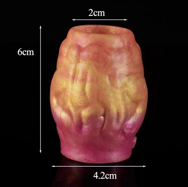 Male Condom Dragon Multiple Colors Soft Silicone Material Male Penis - Image 10