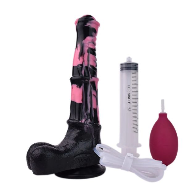 Two Sizes Water Spray Big Thick Dildo Sex Toy for Women - Image 15